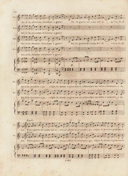 Mosè in Egitto : oratorio in tre atti / musica di Rossini