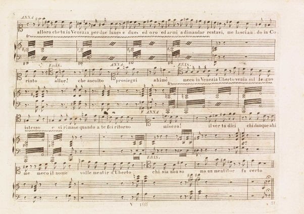 Maometto 2. : grand'opera seria / del M.o Gioachimo Rossini ; ridotta con accompagnamento di piano-forte