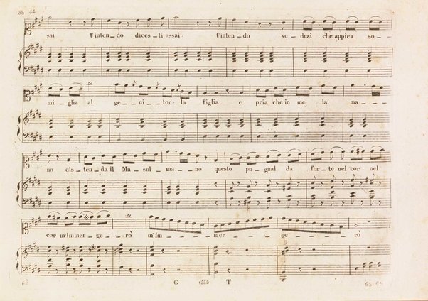 Maometto 2. : grand'opera seria / del M.o Gioachimo Rossini ; ridotta con accompagnamento di piano-forte