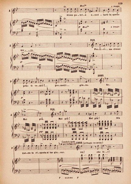 Anna Bolena : tragedia lirica in due atti / G. Donizetti ; opera completa per canto e pianoforte