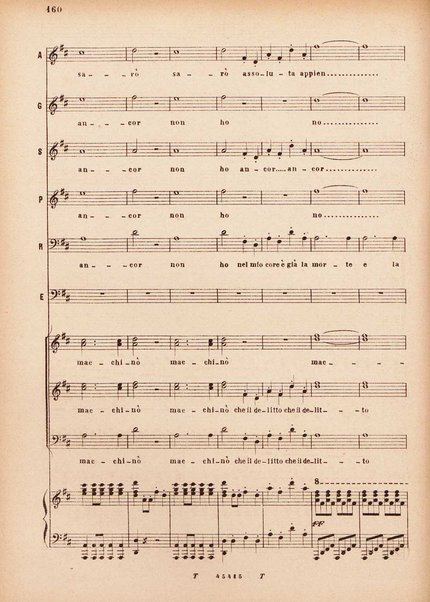 Anna Bolena : tragedia lirica in due atti / G. Donizetti ; opera completa per canto e pianoforte