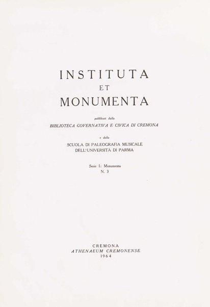 La fida ninfa : dramma per musica in tre atti di Scipione Maffei / musica di Antonio Vivaldi ; edizione di Raffello Monterosso dal ms. Giordano 39 bis della Biblioteca Nazionale di Torino