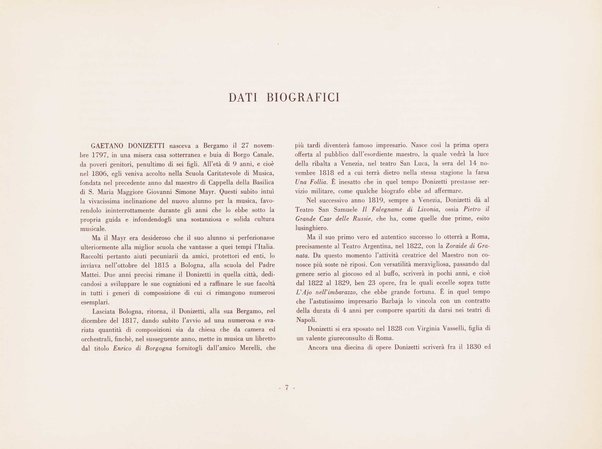 Lucia di Lammermoor : dramma tragico / di Gaetano Donizetti ; riprodotta integralmente per mandato di Giovanni Treccani degli Alfieri ; [note introduttive di Guido Zavadini!