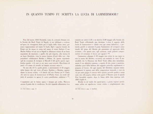 Lucia di Lammermoor : dramma tragico / di Gaetano Donizetti ; riprodotta integralmente per mandato di Giovanni Treccani degli Alfieri ; [note introduttive di Guido Zavadini!