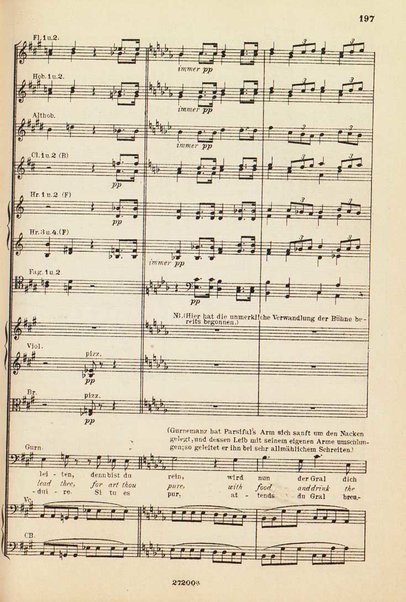 Parsifal : ein Buhnenweihfestspiel / von Richard Wagner ; english translation by Margaret H. Glyn ; version francaise par Alfred Ernst