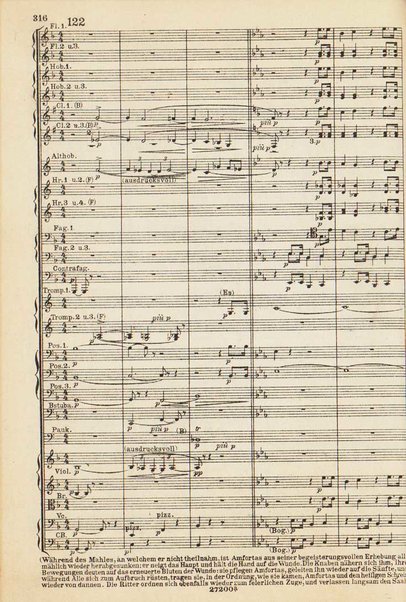 Parsifal : ein Buhnenweihfestspiel / von Richard Wagner ; english translation by Margaret H. Glyn ; version francaise par Alfred Ernst