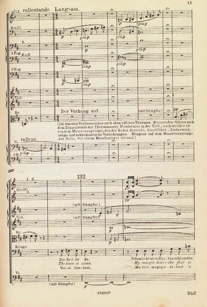 Parsifal : ein Buhnenweihfestspiel / von Richard Wagner ; english translation by Margaret H. Glyn ; version francaise par Alfred Ernst