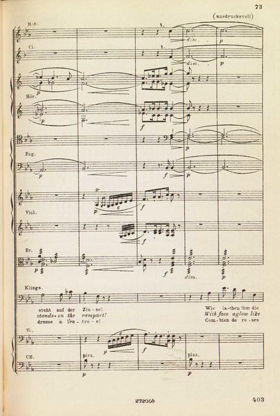 Parsifal : ein Buhnenweihfestspiel / von Richard Wagner ; english translation by Margaret H. Glyn ; version francaise par Alfred Ernst