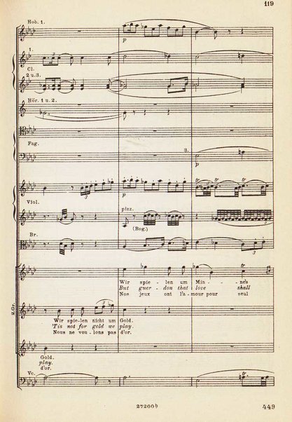 Parsifal : ein Buhnenweihfestspiel / von Richard Wagner ; english translation by Margaret H. Glyn ; version francaise par Alfred Ernst