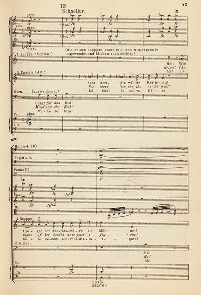 Parsifal : ein Buhnenweihfestspiel / von Richard Wagner ; english translation by Margaret H. Glyn ; version francaise par Alfred Ernst