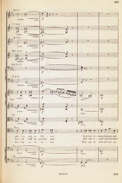 Parsifal : ein Buhnenweihfestspiel / von Richard Wagner ; english translation by Margaret H. Glyn ; version francaise par Alfred Ernst