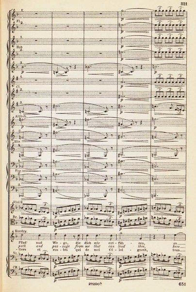 Parsifal : ein Buhnenweihfestspiel / von Richard Wagner ; english translation by Margaret H. Glyn ; version francaise par Alfred Ernst