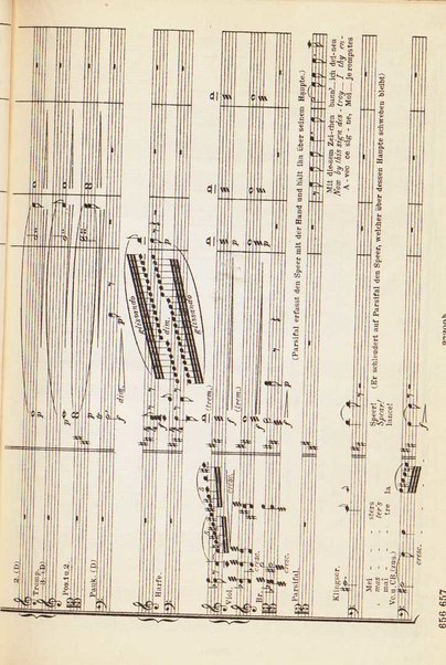 Parsifal : ein Buhnenweihfestspiel / von Richard Wagner ; english translation by Margaret H. Glyn ; version francaise par Alfred Ernst