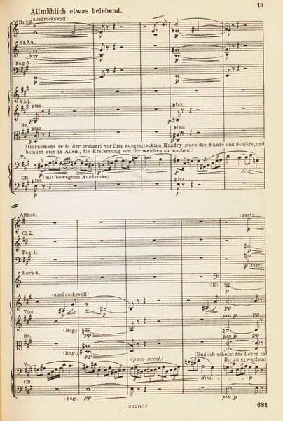 Parsifal : ein Buhnenweihfestspiel / von Richard Wagner ; english translation by Margaret H. Glyn ; version francaise par Alfred Ernst