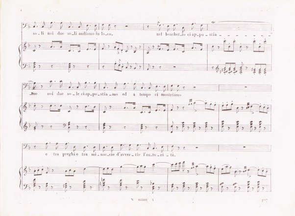 Don Pasquale : dramma buffo in 3 atti / di M. A. ; posto in musica da Gaet.o Donizetti ; riduzione per pianoforte e canto di T. Labarre