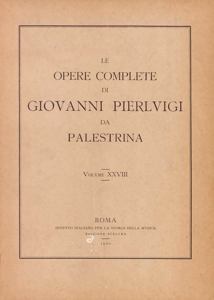 Il libro decimoprimo delle Messe a 4, 5 e 6 voci. 28