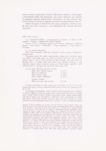 Missarum liber primus. 1