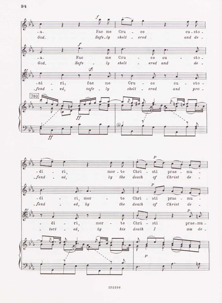 Stabat mater, op. 61 : per 2 soprani, tenore, coro ad libitum e archi : testi latino e inglese / versione inglese di Geoffrey Dunn ... ; canto e pianoforte ... Riccardo Allorto