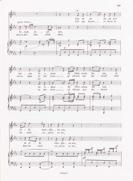 Stabat mater, op. 61 : per 2 soprani, tenore, coro ad libitum e archi : testi latino e inglese / versione inglese di Geoffrey Dunn ... ; canto e pianoforte ... Riccardo Allorto