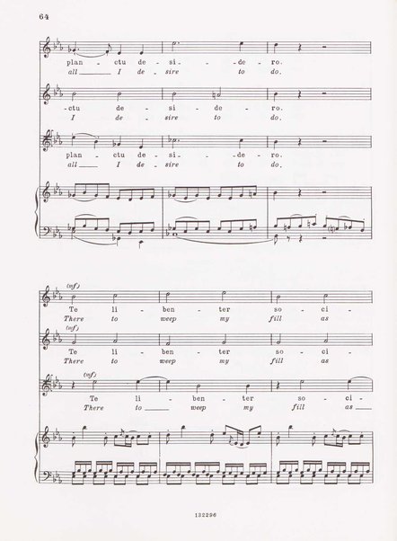 Stabat mater, op. 61 : per 2 soprani, tenore, coro ad libitum e archi : testi latino e inglese / versione inglese di Geoffrey Dunn ... ; canto e pianoforte ... Riccardo Allorto