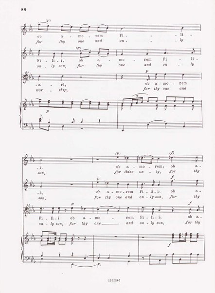 Stabat mater, op. 61 : per 2 soprani, tenore, coro ad libitum e archi : testi latino e inglese / versione inglese di Geoffrey Dunn ... ; canto e pianoforte ... Riccardo Allorto