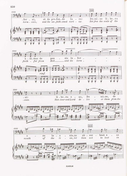 Messa di Requiem : per soli (soprano, contralto, tenore e 2 bassi), coro a 4 voci miste e orchestra / Gaetano Donizetti ; testi in latino e inglese (versione inglese di Geoffrey Dunn) ; revisione e riduzione di Vilmos Lesko [per] cento e pianoforte