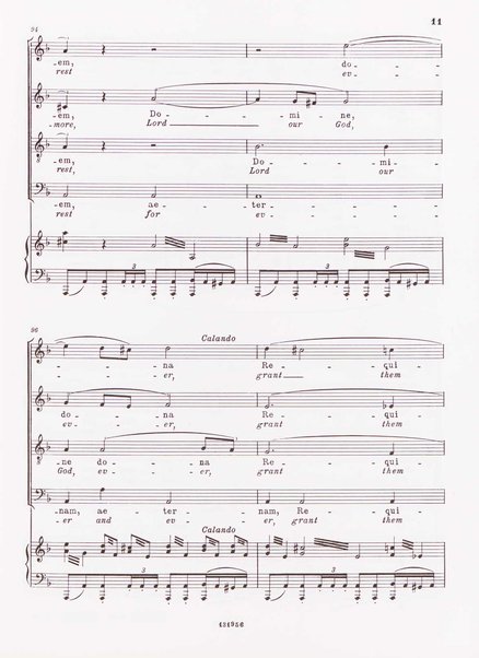 Messa di Requiem : per soli (soprano, contralto, tenore e 2 bassi), coro a 4 voci miste e orchestra / Gaetano Donizetti ; testi in latino e inglese (versione inglese di Geoffrey Dunn) ; revisione e riduzione di Vilmos Lesko [per] cento e pianoforte