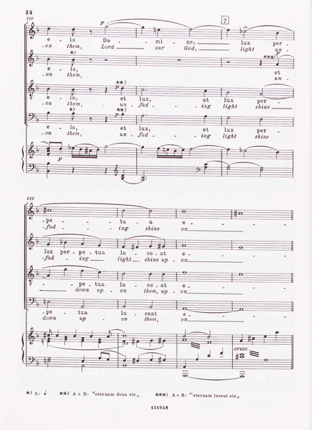 Messa di Requiem : per soli (soprano, contralto, tenore e 2 bassi), coro a 4 voci miste e orchestra / Gaetano Donizetti ; testi in latino e inglese (versione inglese di Geoffrey Dunn) ; revisione e riduzione di Vilmos Lesko [per] cento e pianoforte