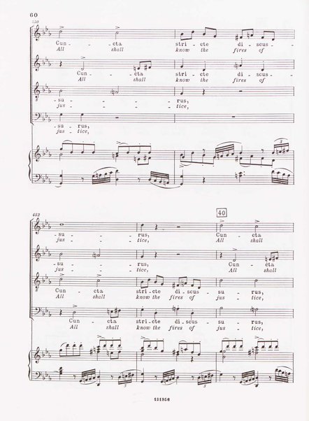 Messa di Requiem : per soli (soprano, contralto, tenore e 2 bassi), coro a 4 voci miste e orchestra / Gaetano Donizetti ; testi in latino e inglese (versione inglese di Geoffrey Dunn) ; revisione e riduzione di Vilmos Lesko [per] cento e pianoforte