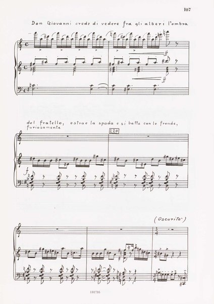 Le metamorfosi di Bonaventura : 1963-1965 : opera in tre parti : 1.: Bonaventura guardia di notte, 2.: El burlador de Sevilla, 3.: La pazzia di Bonaventura / G. Francesco Malipiero ; riassunto per canto e pianoforte