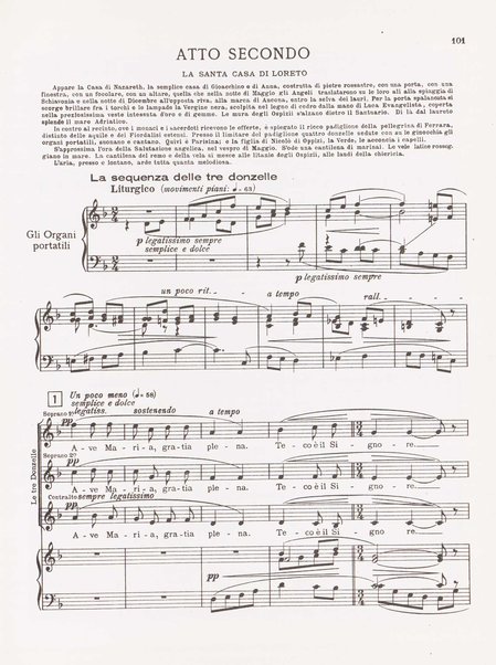 Parisina / tragedia lirica in quattro atti di Gabriele D'Annunzio ; musicata da Pietro Mascagni ; riduzione per canto e pianoforte