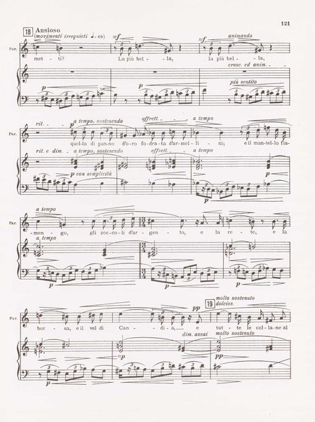 Parisina / tragedia lirica in quattro atti di Gabriele D'Annunzio ; musicata da Pietro Mascagni ; riduzione per canto e pianoforte