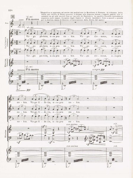 Parisina / tragedia lirica in quattro atti di Gabriele D'Annunzio ; musicata da Pietro Mascagni ; riduzione per canto e pianoforte