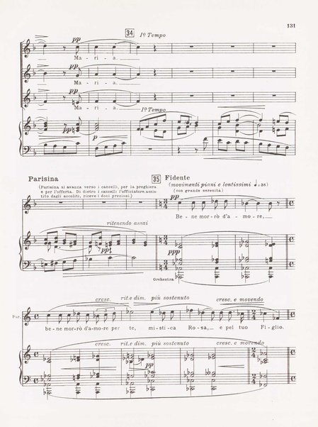 Parisina / tragedia lirica in quattro atti di Gabriele D'Annunzio ; musicata da Pietro Mascagni ; riduzione per canto e pianoforte