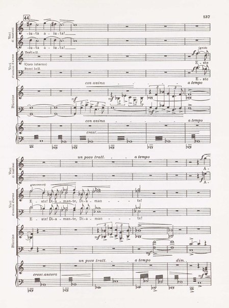 Parisina / tragedia lirica in quattro atti di Gabriele D'Annunzio ; musicata da Pietro Mascagni ; riduzione per canto e pianoforte