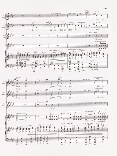 Parisina / tragedia lirica in quattro atti di Gabriele D'Annunzio ; musicata da Pietro Mascagni ; riduzione per canto e pianoforte