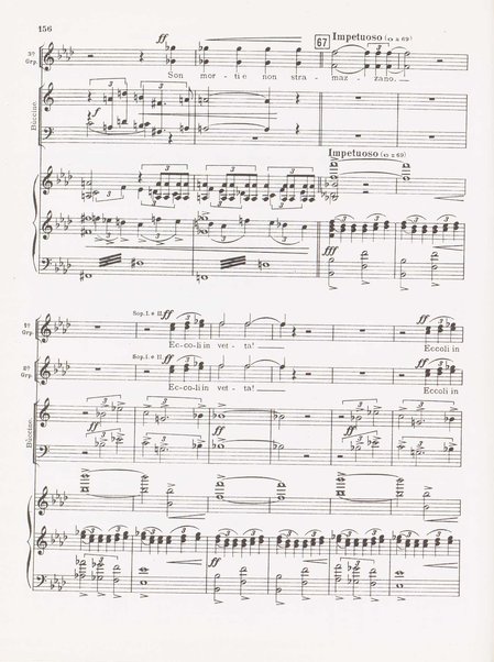 Parisina / tragedia lirica in quattro atti di Gabriele D'Annunzio ; musicata da Pietro Mascagni ; riduzione per canto e pianoforte