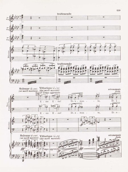 Parisina / tragedia lirica in quattro atti di Gabriele D'Annunzio ; musicata da Pietro Mascagni ; riduzione per canto e pianoforte