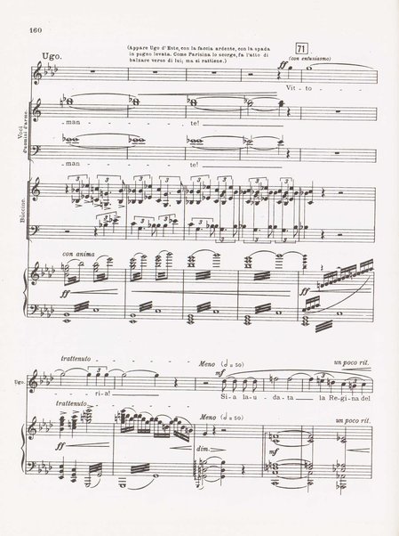 Parisina / tragedia lirica in quattro atti di Gabriele D'Annunzio ; musicata da Pietro Mascagni ; riduzione per canto e pianoforte