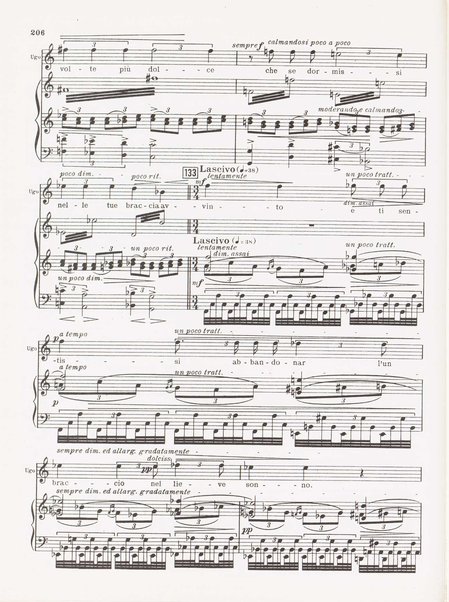 Parisina / tragedia lirica in quattro atti di Gabriele D'Annunzio ; musicata da Pietro Mascagni ; riduzione per canto e pianoforte