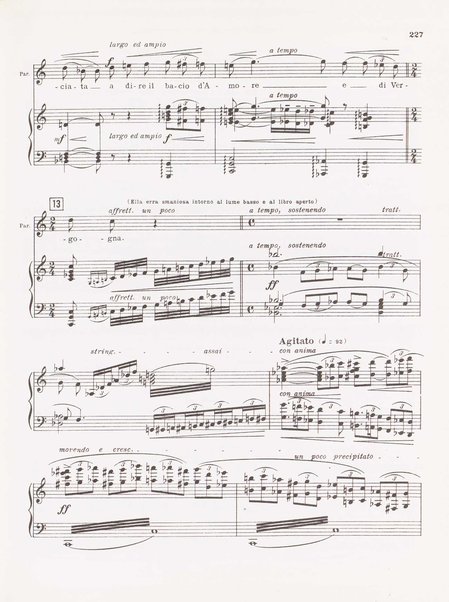 Parisina / tragedia lirica in quattro atti di Gabriele D'Annunzio ; musicata da Pietro Mascagni ; riduzione per canto e pianoforte