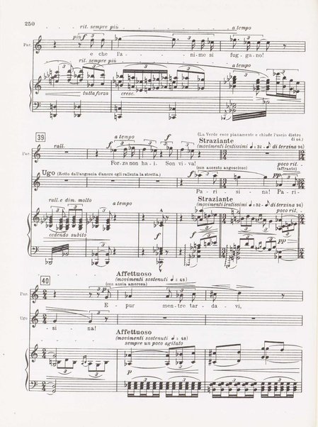 Parisina / tragedia lirica in quattro atti di Gabriele D'Annunzio ; musicata da Pietro Mascagni ; riduzione per canto e pianoforte