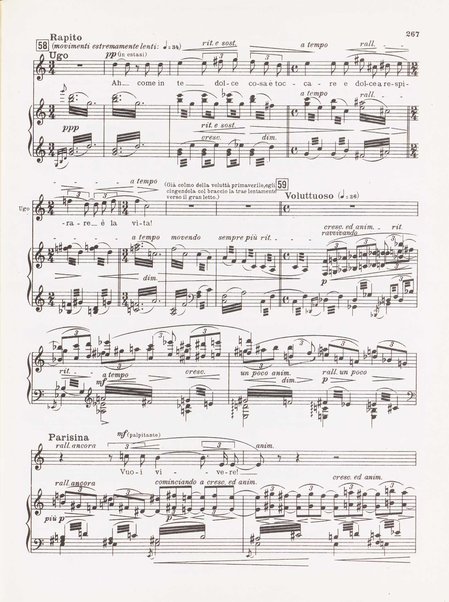 Parisina / tragedia lirica in quattro atti di Gabriele D'Annunzio ; musicata da Pietro Mascagni ; riduzione per canto e pianoforte