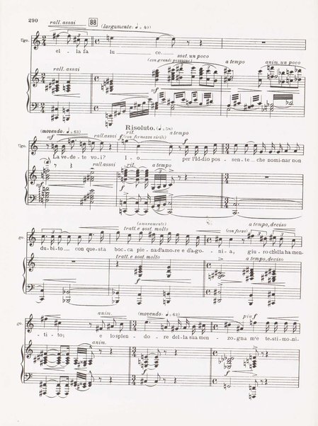 Parisina / tragedia lirica in quattro atti di Gabriele D'Annunzio ; musicata da Pietro Mascagni ; riduzione per canto e pianoforte