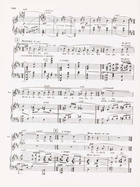 Parisina / tragedia lirica in quattro atti di Gabriele D'Annunzio ; musicata da Pietro Mascagni ; riduzione per canto e pianoforte