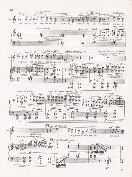 Parisina / tragedia lirica in quattro atti di Gabriele D'Annunzio ; musicata da Pietro Mascagni ; riduzione per canto e pianoforte