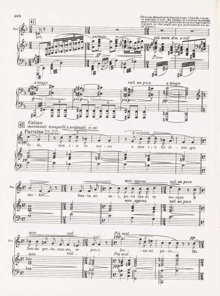 Parisina / tragedia lirica in quattro atti di Gabriele D'Annunzio ; musicata da Pietro Mascagni ; riduzione per canto e pianoforte