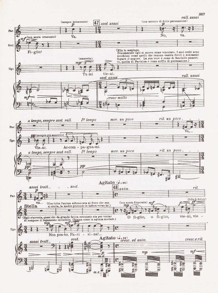 Parisina / tragedia lirica in quattro atti di Gabriele D'Annunzio ; musicata da Pietro Mascagni ; riduzione per canto e pianoforte