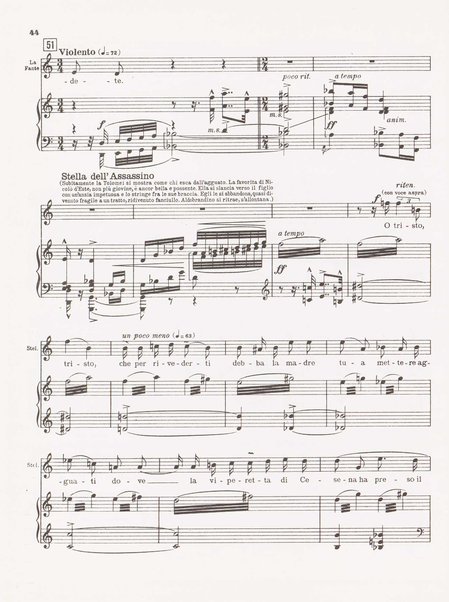 Parisina / tragedia lirica in quattro atti di Gabriele D'Annunzio ; musicata da Pietro Mascagni ; riduzione per canto e pianoforte