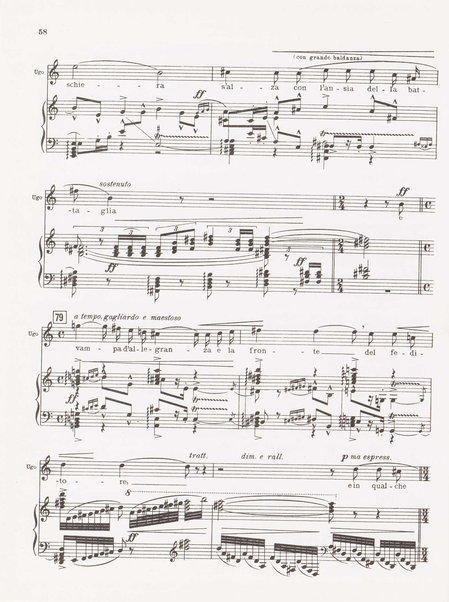 Parisina / tragedia lirica in quattro atti di Gabriele D'Annunzio ; musicata da Pietro Mascagni ; riduzione per canto e pianoforte